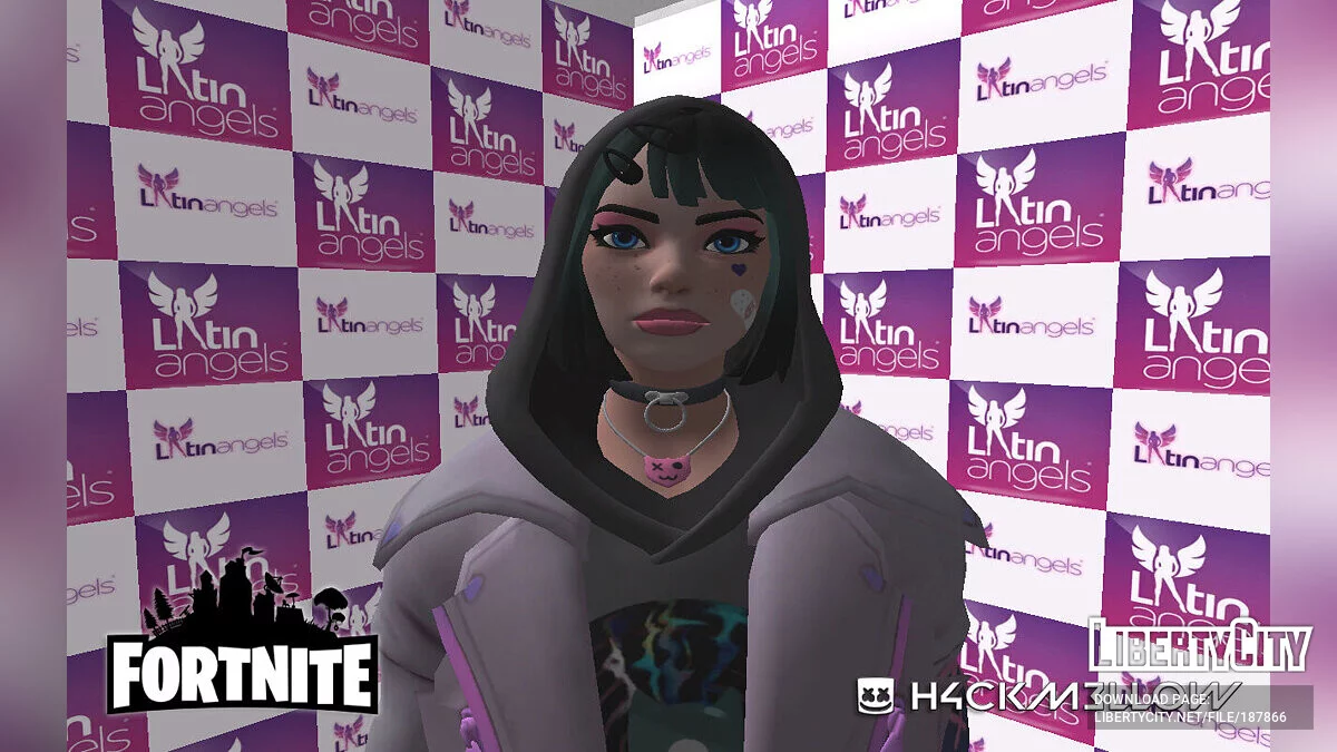 Halley Holo Hail из Fortnite / GTA San Andreas
