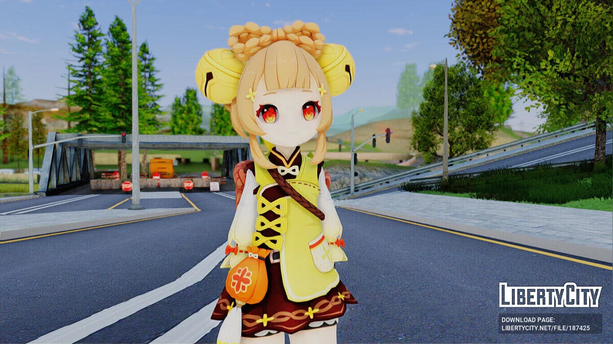 Яо Яо из Genshin Impact / GTA San Andreas