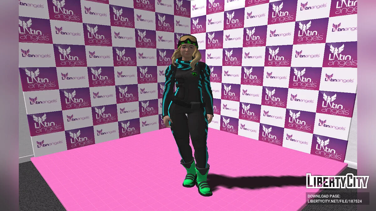 Хлоя Ким FFC из Fortnite / GTA San Andreas
