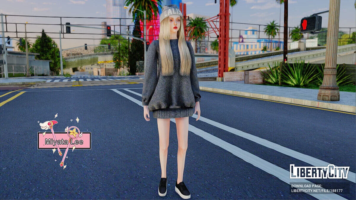 Лалиса Манобан из BlackPink / GTA San Andreas