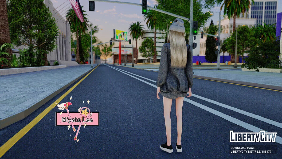 Лалиса Манобан из BlackPink / GTA San Andreas