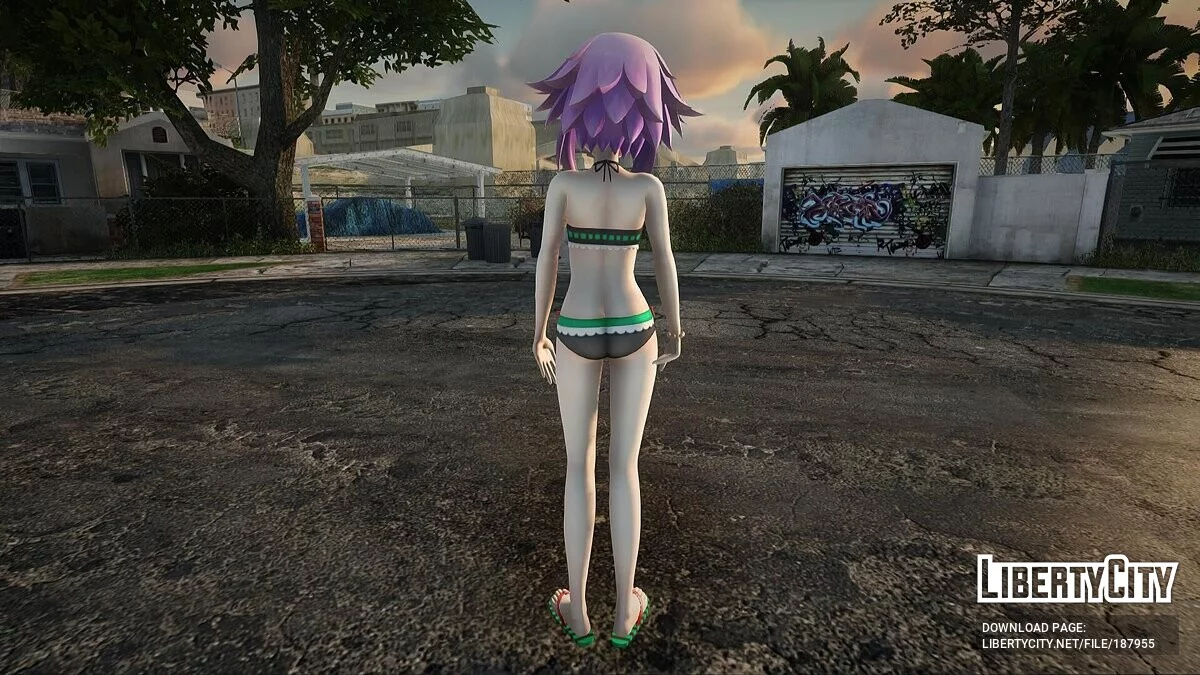 Neptune из SVS в купальнике / GTA San Andreas