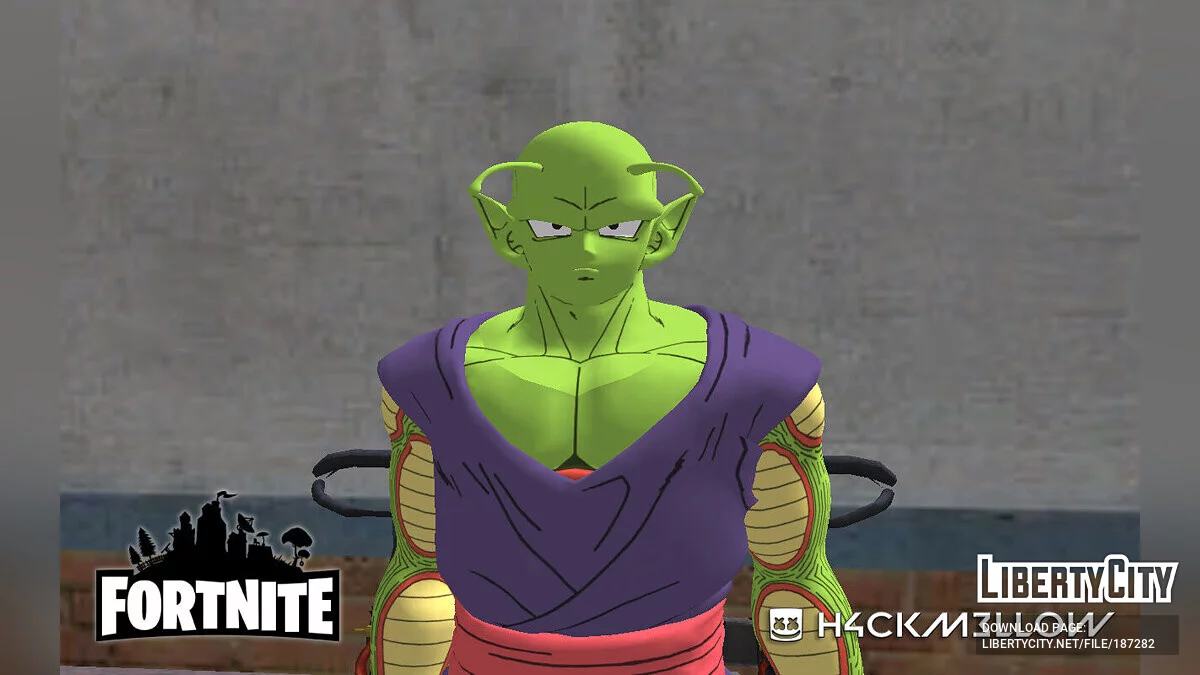 Пикколо из Fortnite / GTA San Andreas