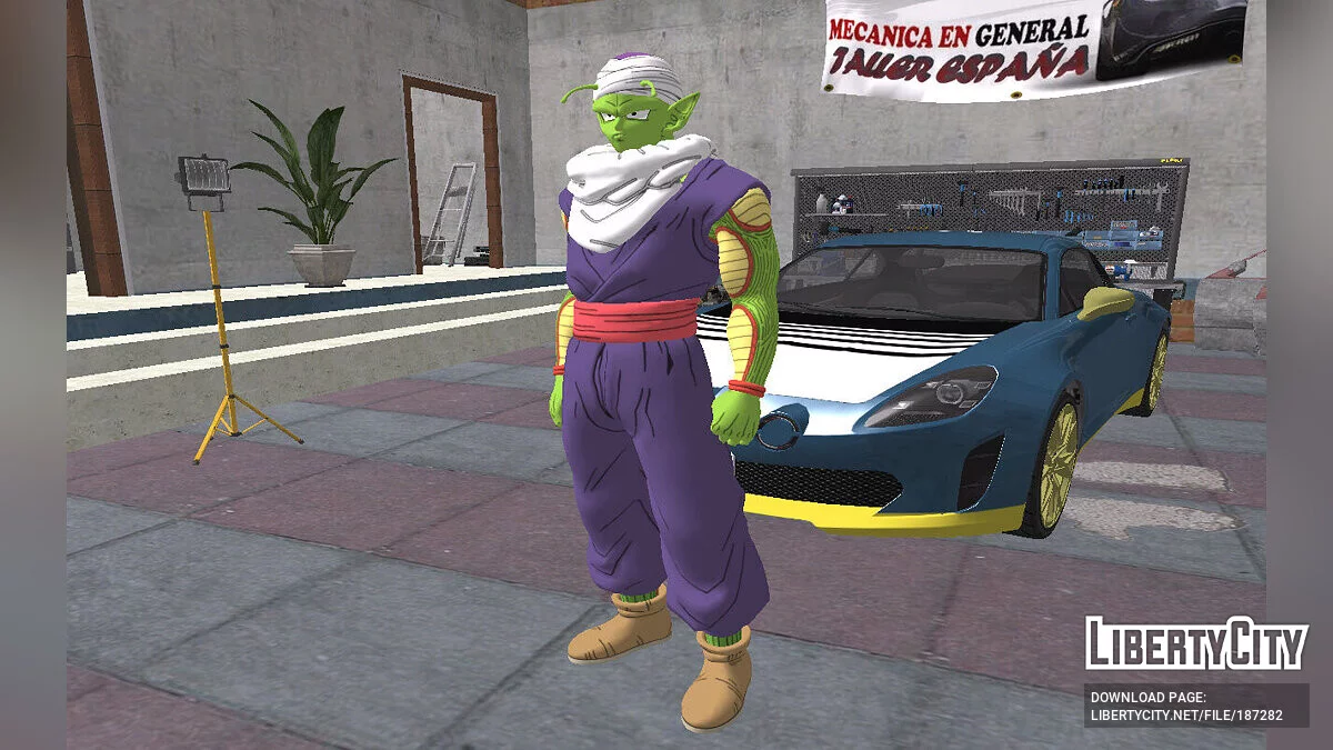 Пикколо из Fortnite / GTA San Andreas