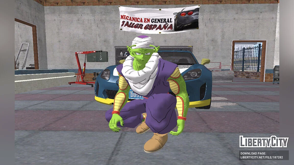Пикколо из Fortnite / GTA San Andreas