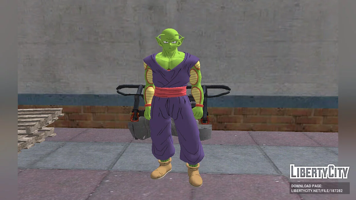 Пикколо из Fortnite / GTA San Andreas