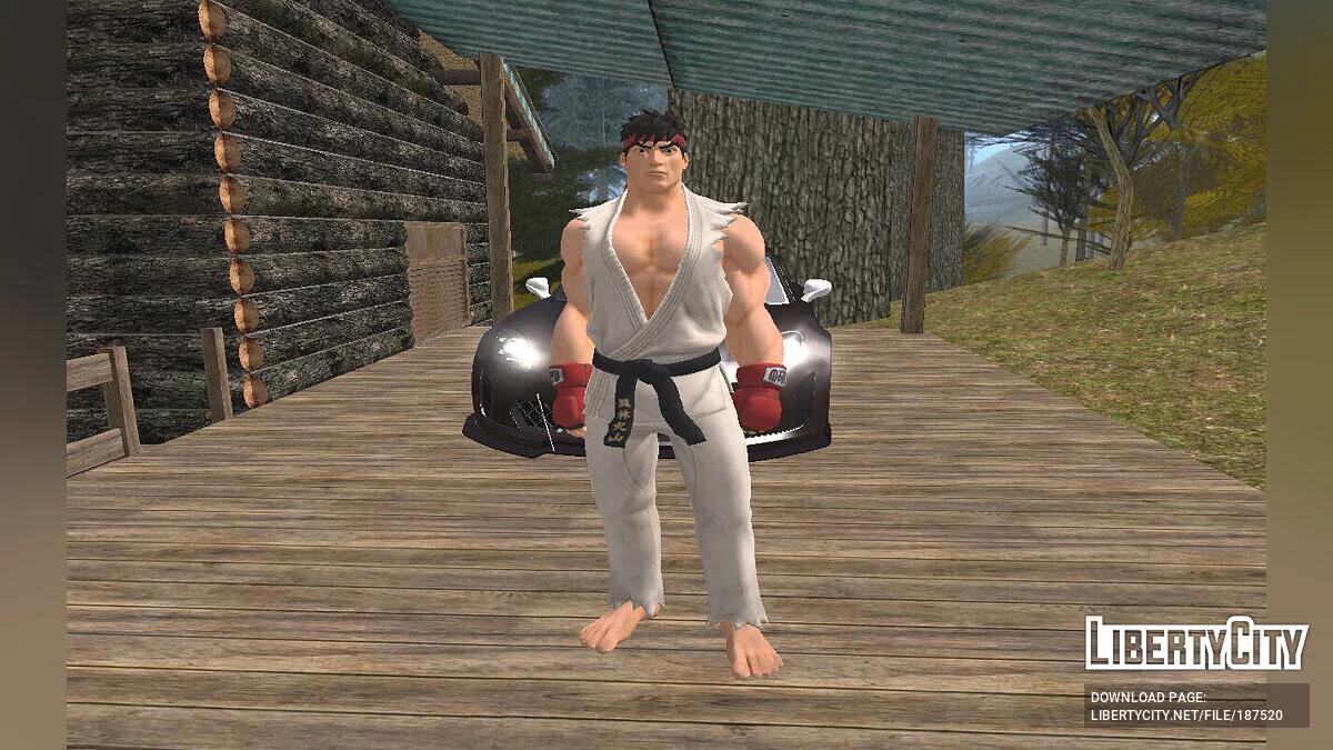 Рю из Fortnite / GTA San Andreas