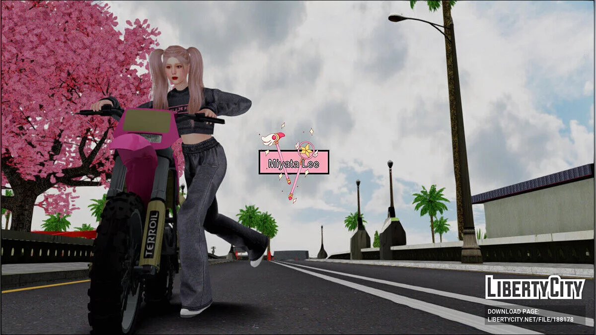 Розанна Парк из BlackPink / GTA San Andreas
