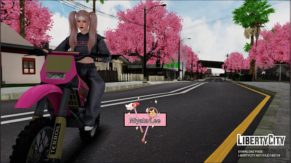 Розанна Парк из BlackPink / GTA San Andreas