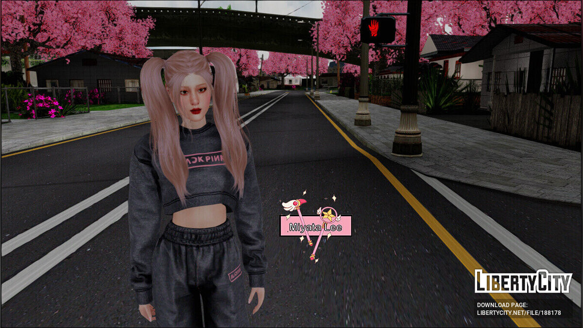 Скачать Розанна Парк из BlackPink для GTA San Andreas