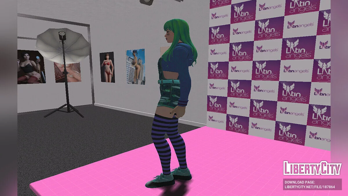 Syd Minty из Fortnite / GTA San Andreas