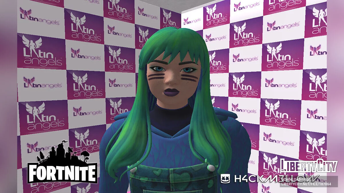 Syd Minty из Fortnite / GTA San Andreas