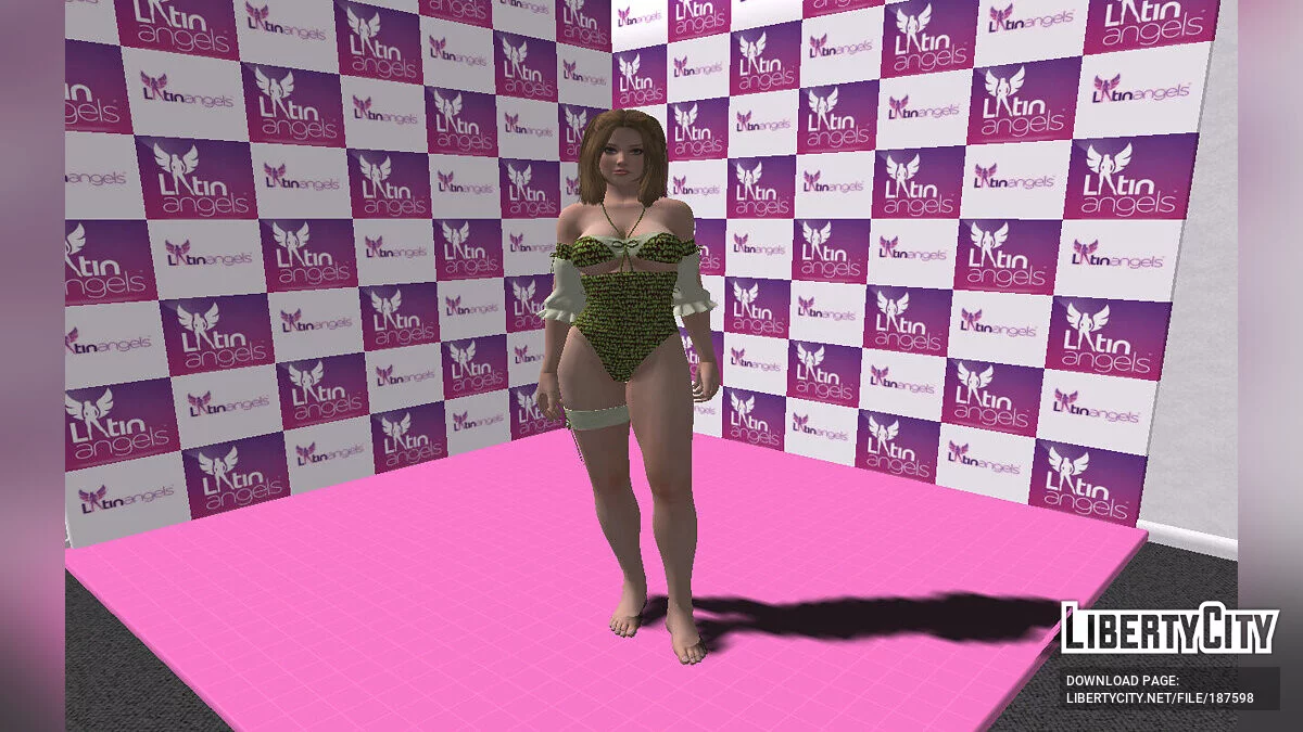 Тина Армстронг из DOAXVV в купальнике / GTA San Andreas