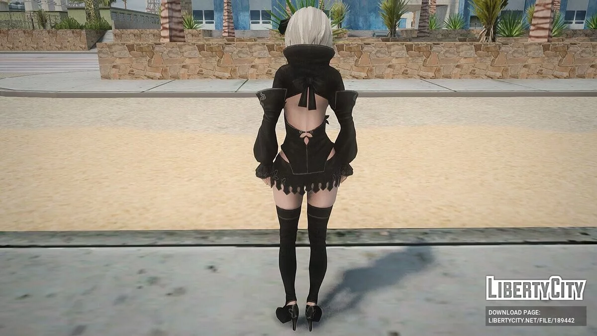 2B Divergent Battler из NieR Reincarnation / GTA San Andreas