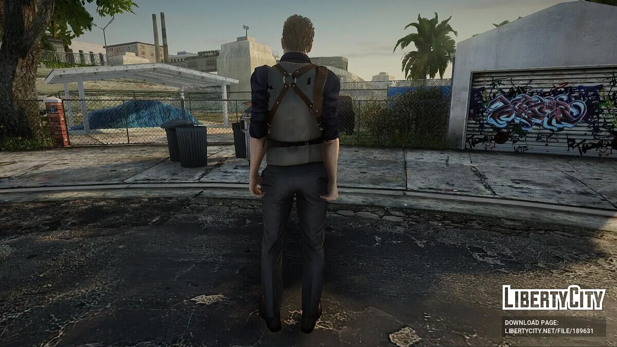 Альберт Вескер из Resident Evil 4 Remake / GTA San Andreas