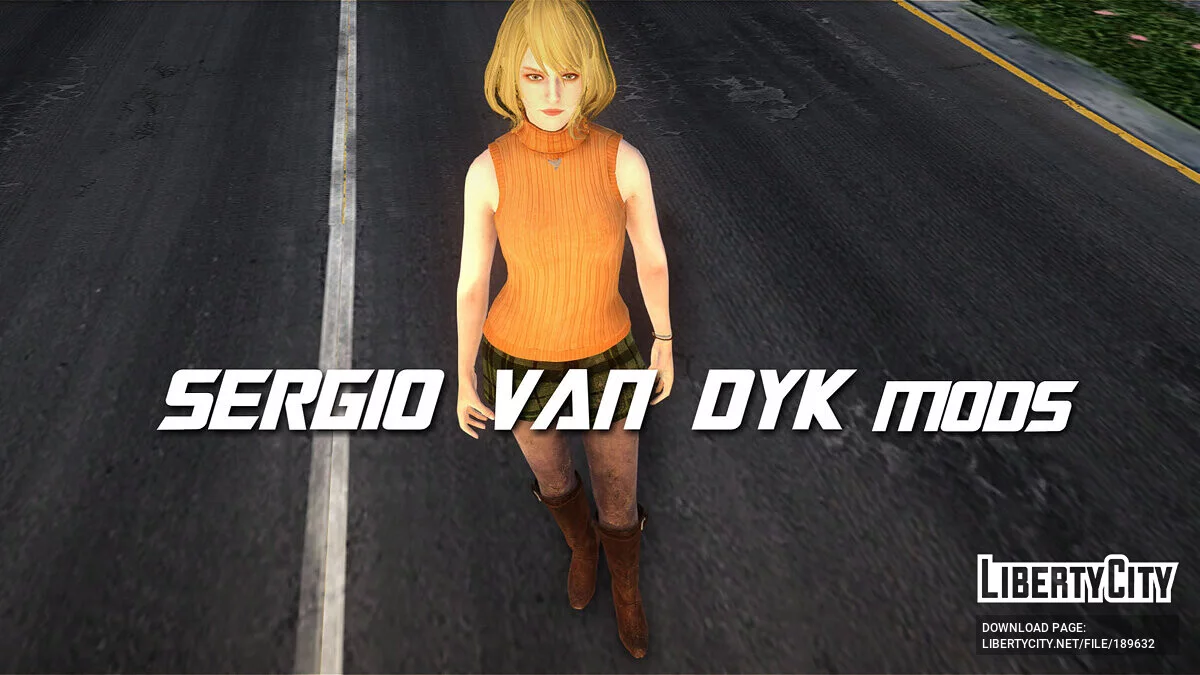 Эшли Грэм из Resident Evil 4 Remake / GTA San Andreas