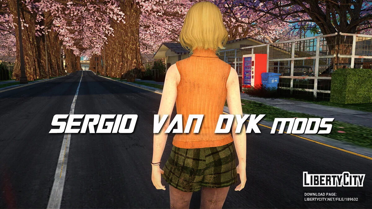 Эшли Грэм из Resident Evil 4 Remake / GTA San Andreas