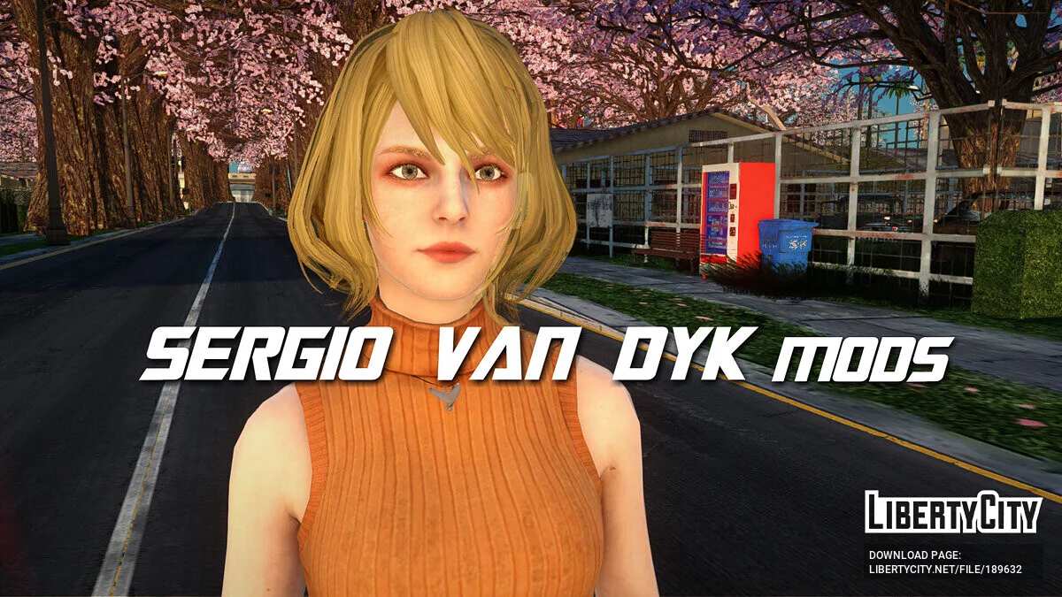 Эшли Грэм из Resident Evil 4 Remake / GTA San Andreas