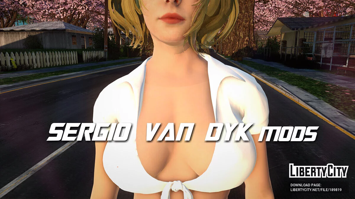 Эшли Грэм в школьной форме из ремейка Resident Evil 4 / GTA San Andreas