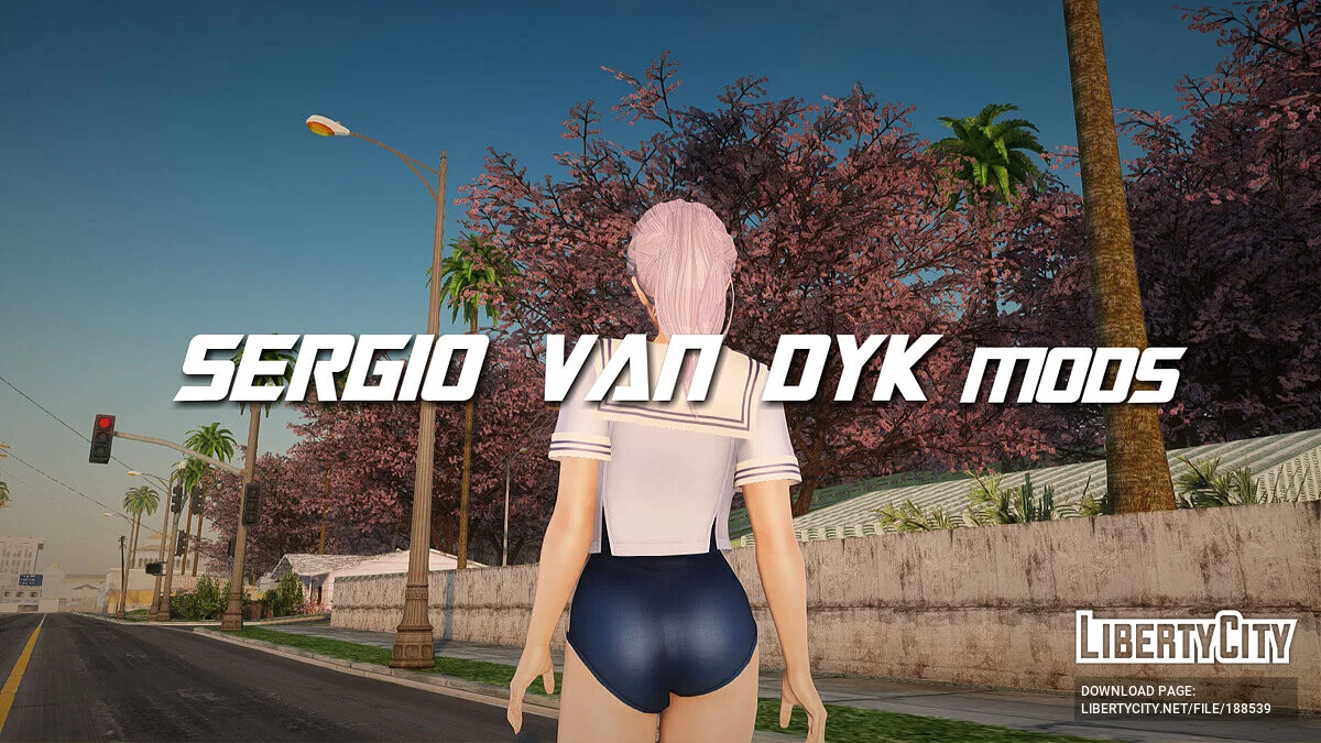 Фиона в школьной форме / GTA San Andreas