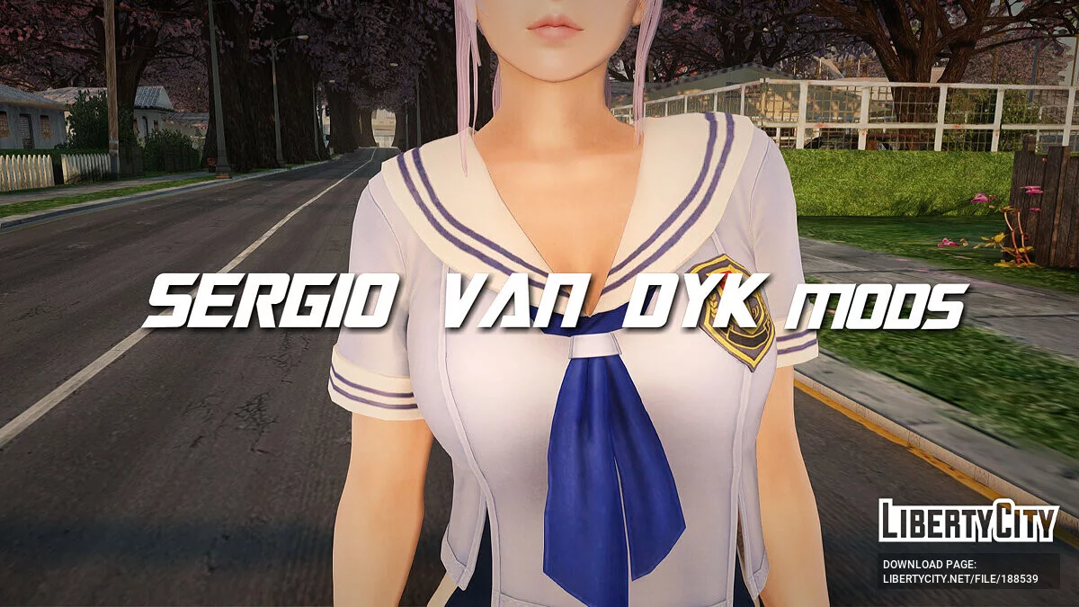 Фиона в школьной форме / GTA San Andreas