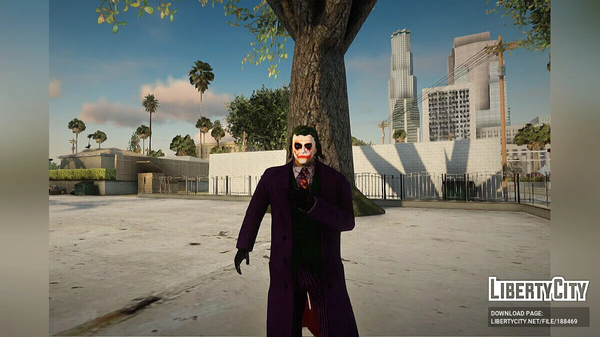 Хит Леджер в роли Джокера / GTA San Andreas