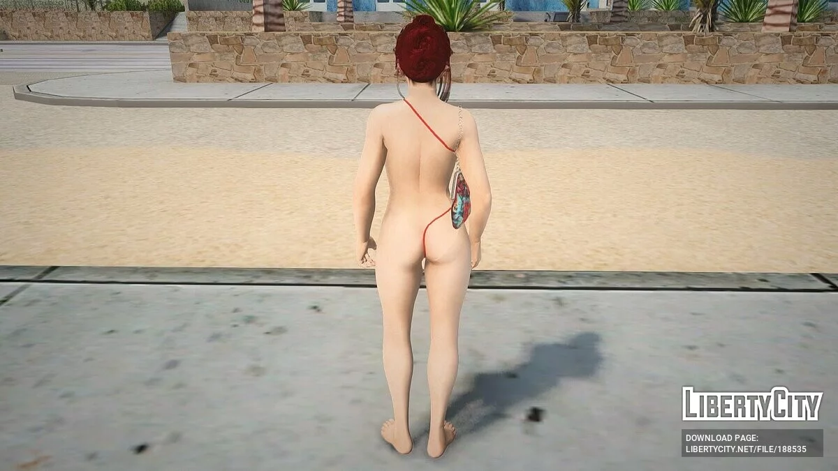 Касуми в микро-бикини / GTA San Andreas