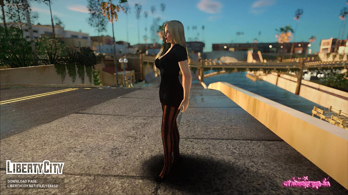 Хелена Дуглас в деловом костюме / GTA San Andreas
