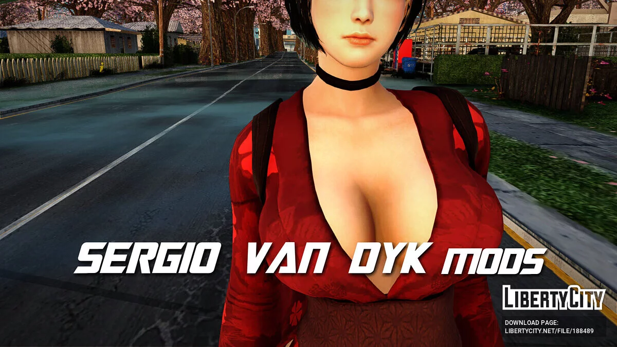 Курэнай в красном платье / GTA San Andreas