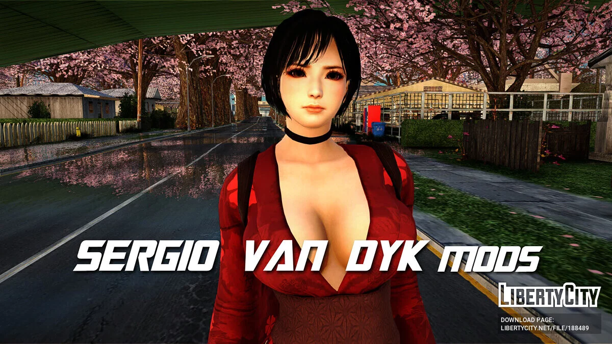 Курэнай в красном платье / GTA San Andreas