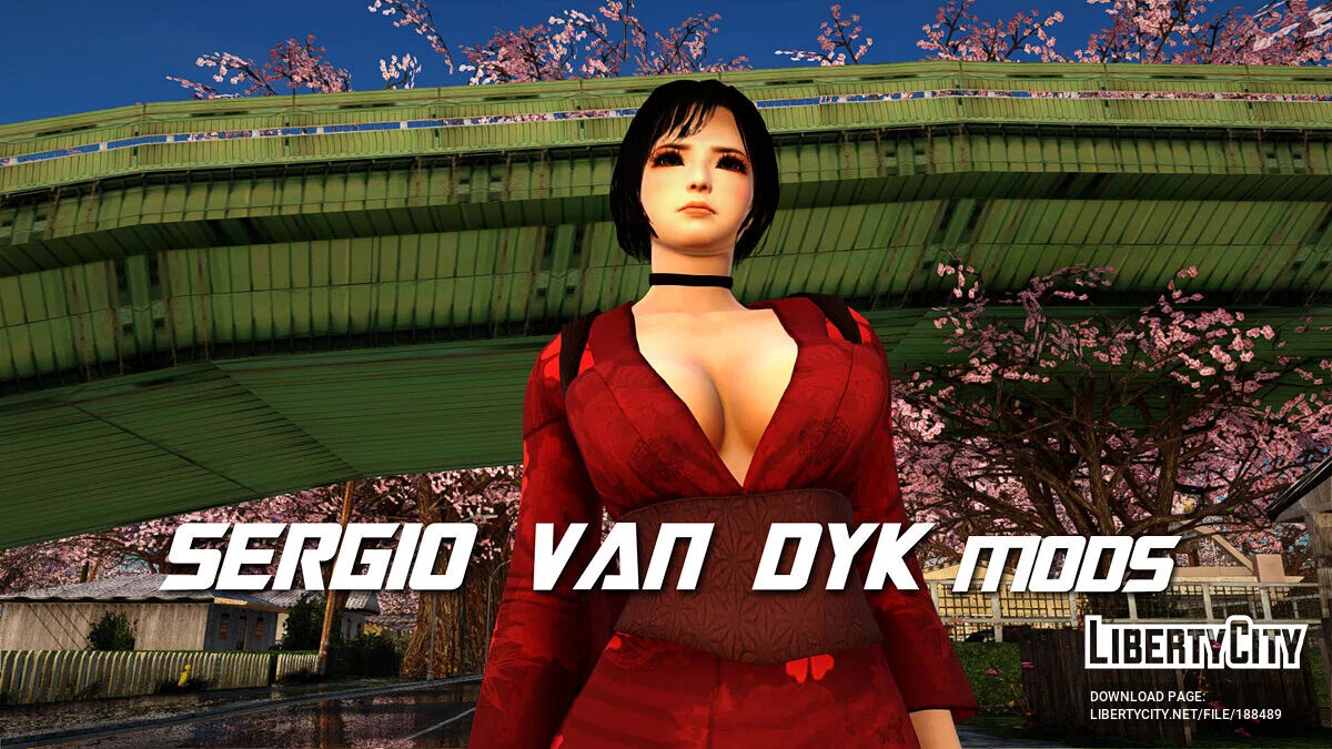 Курэнай в красном платье / GTA San Andreas