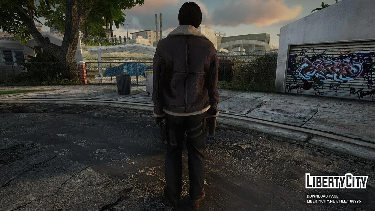 Леон Кеннеди из Resident Evil 4 / GTA San Andreas