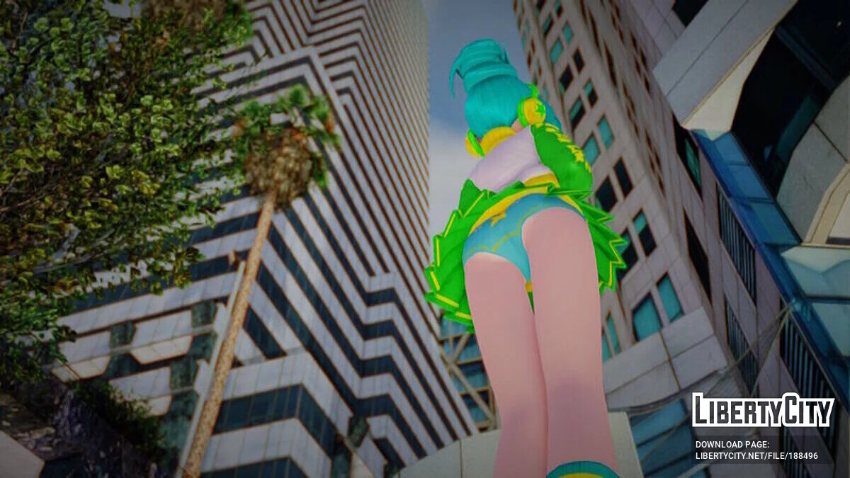 Мику Хатсуне Джерси из PDFT / GTA San Andreas