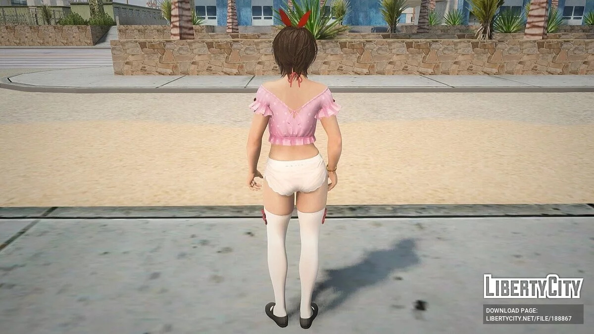 Пэтти в сексуальном наряде / GTA San Andreas