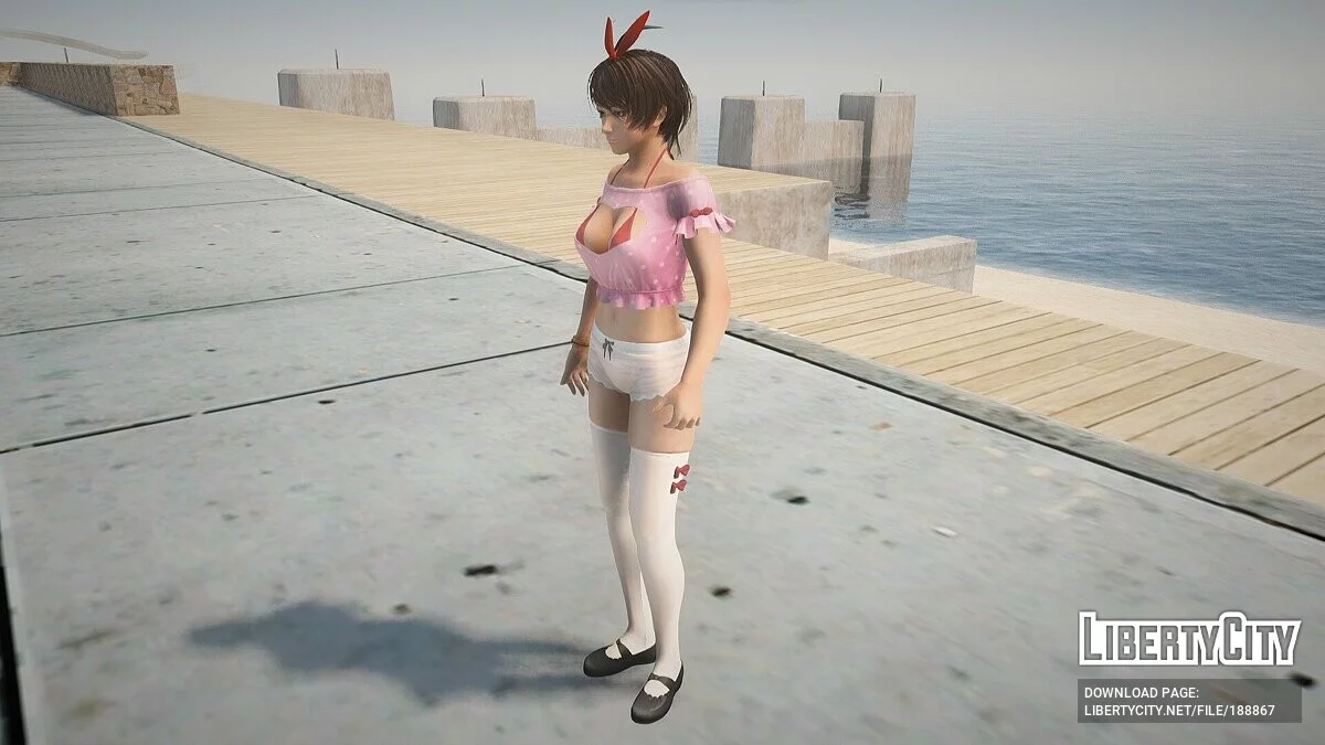 Пэтти в сексуальном наряде / GTA San Andreas