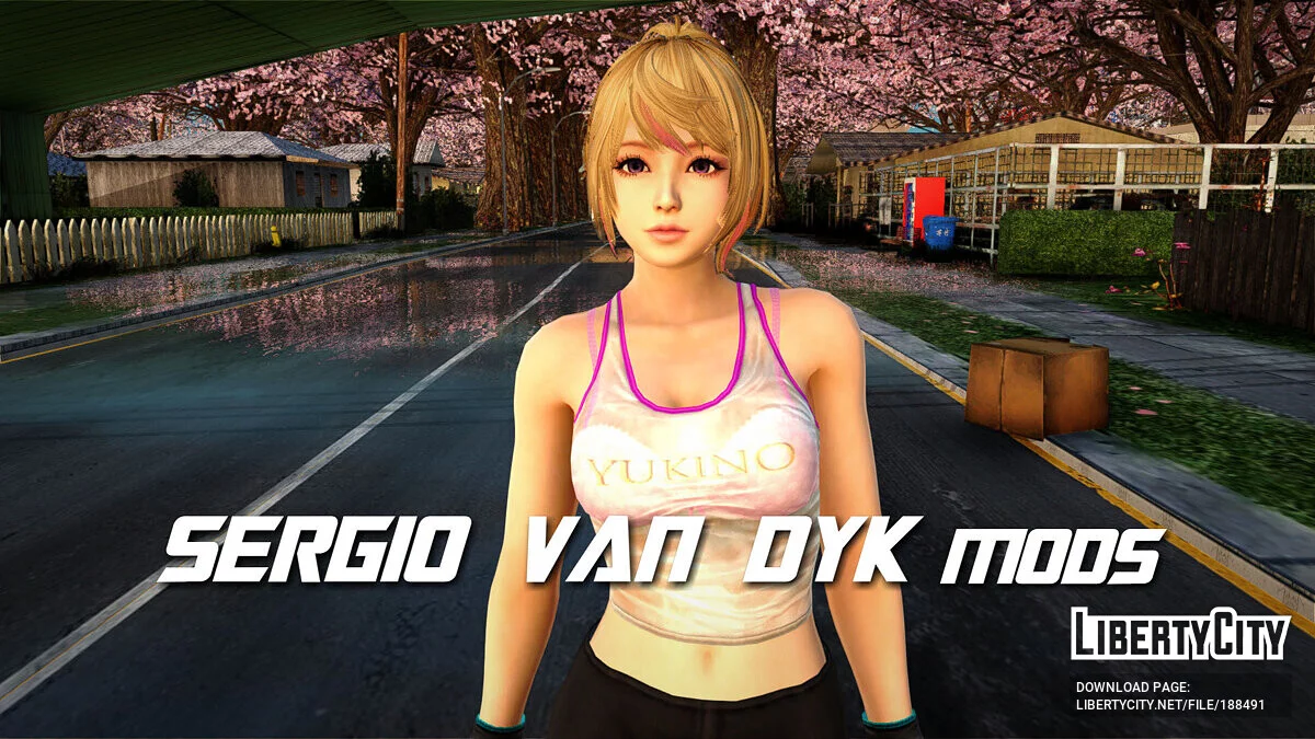 Юкино в спортивном костюме / GTA San Andreas