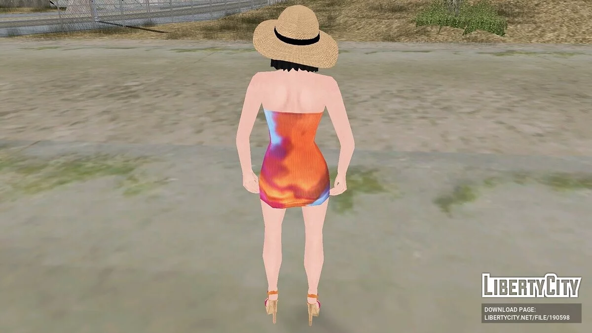 Девушка в платье / GTA San Andreas