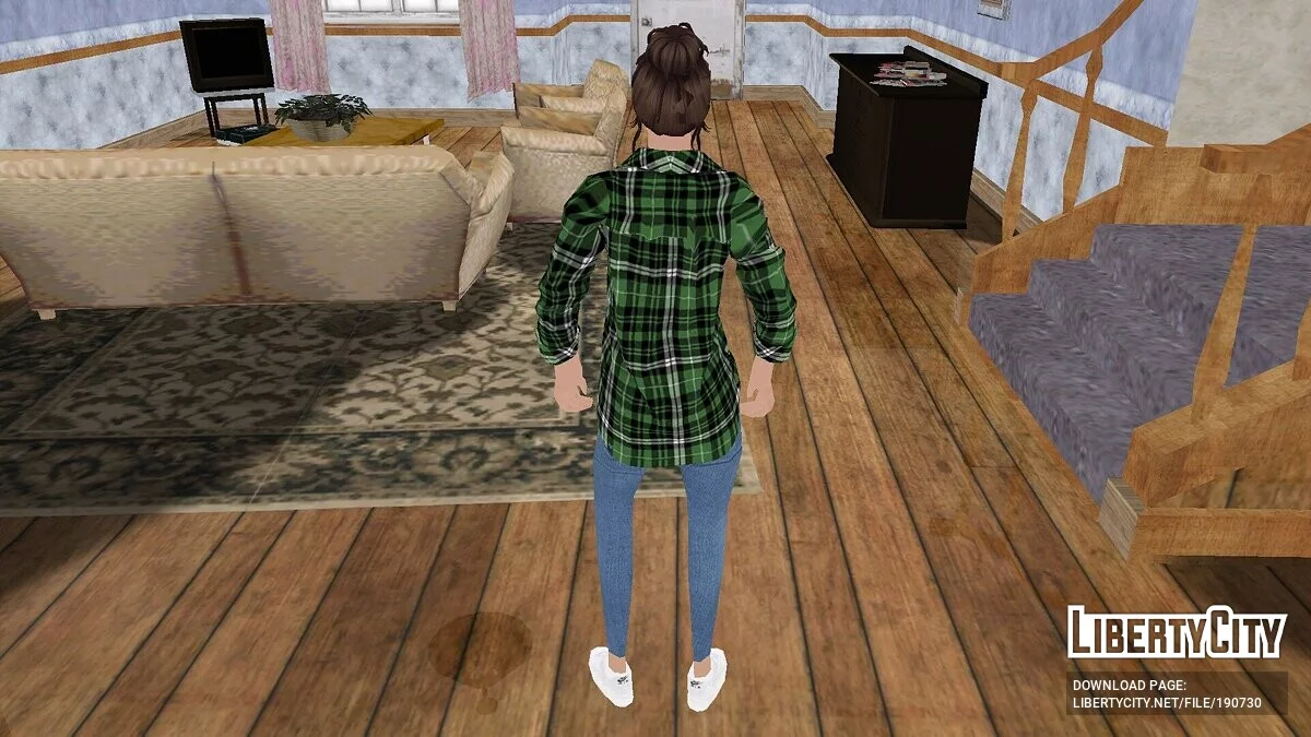 Девушка в повседневной одежде / GTA San Andreas