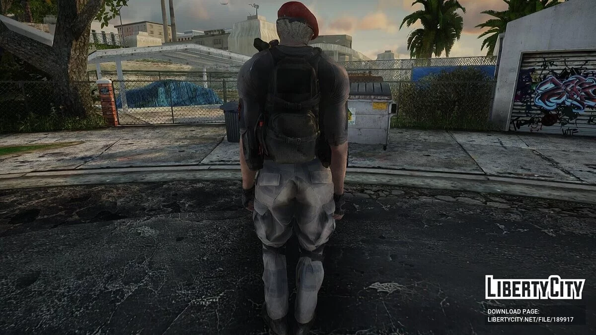 Джек Краузер из Resident Evil 4 Remake / GTA San Andreas