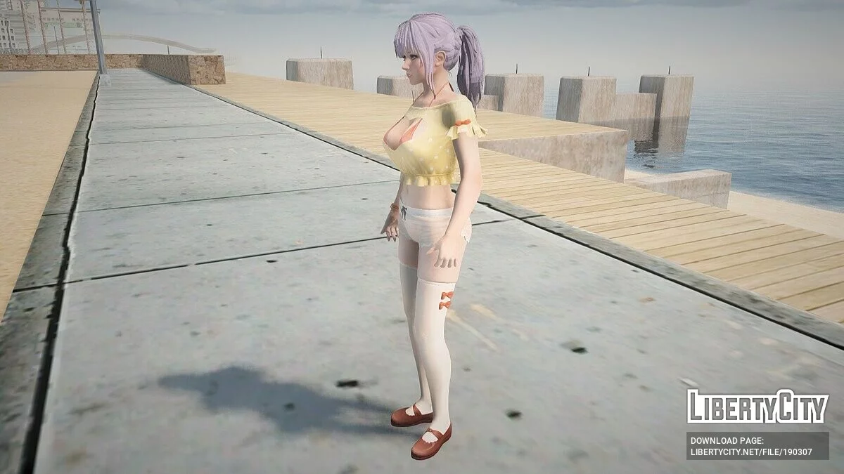Фиона в сексуальном наряде / GTA San Andreas