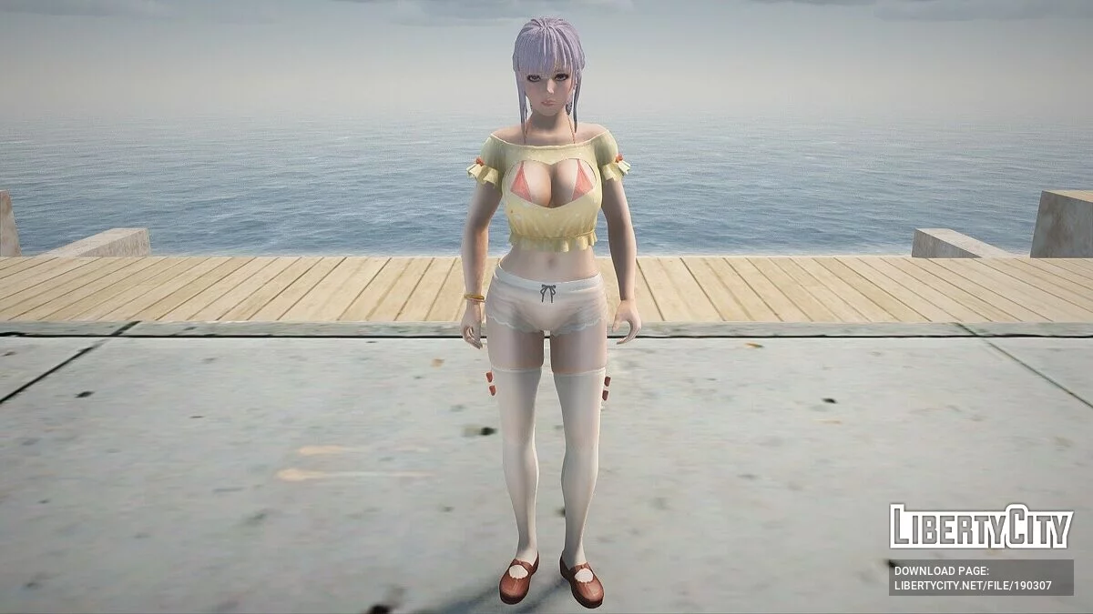 Фиона в сексуальном наряде / GTA San Andreas