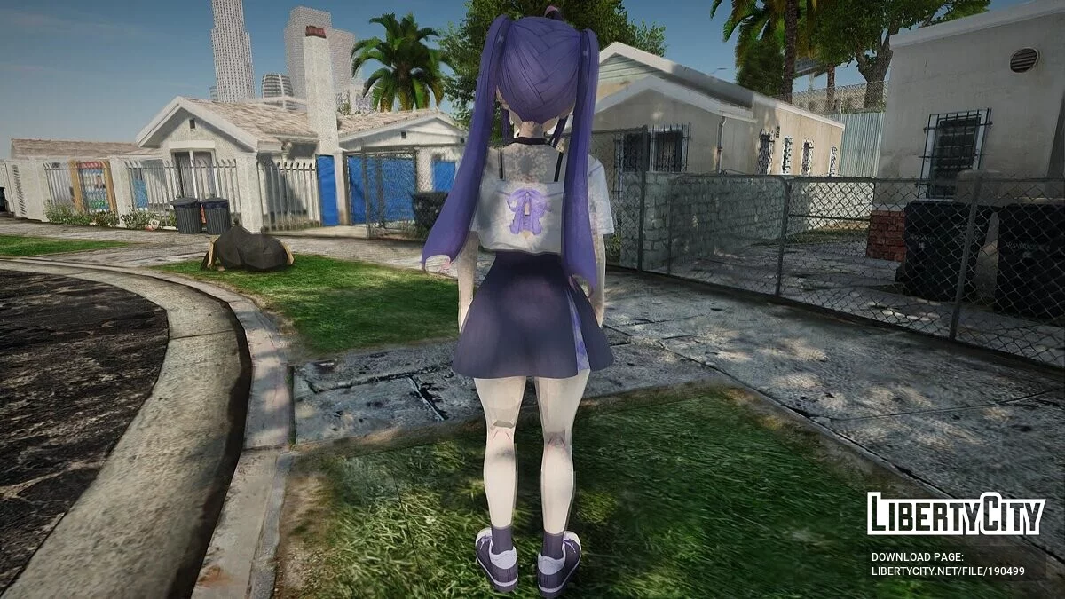 Fureka Kujo из Konominoco / GTA San Andreas