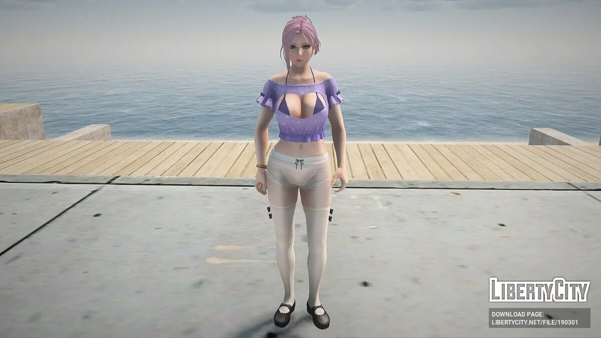Элиза в сексуальном наряде / GTA San Andreas
