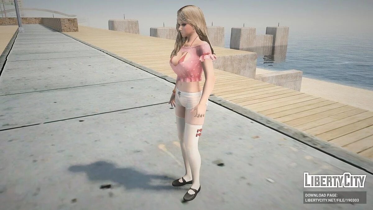 Эми в сексуальном наряде / GTA San Andreas
