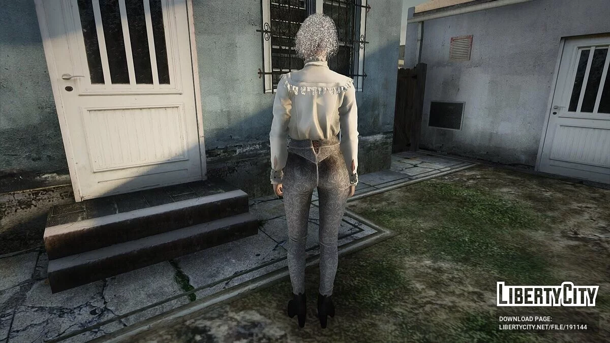 Эшли Грэхэм из Resident Evil 4 Remake / GTA San Andreas