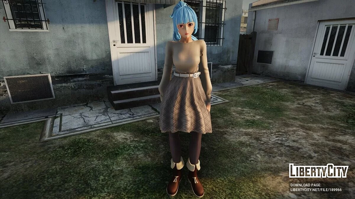 Кула из KOF в повседневной одежде / GTA San Andreas