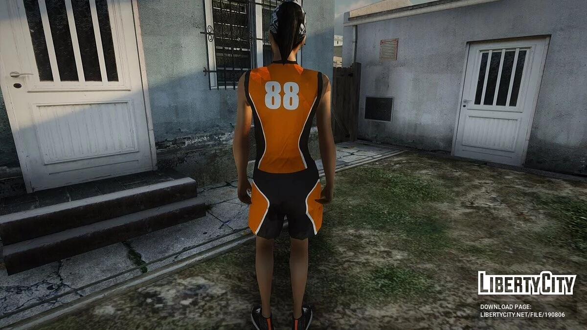 Новый скин Дэниз HD / GTA San Andreas