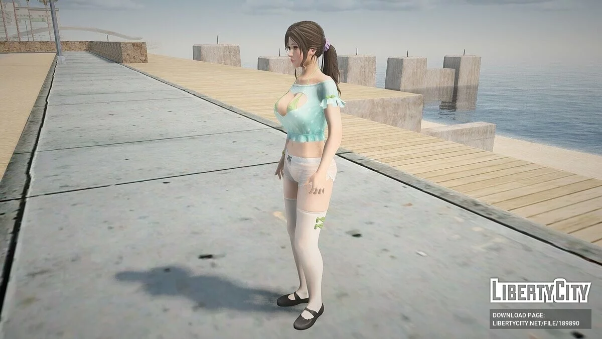 Саюри в сексуальном наряде / GTA San Andreas