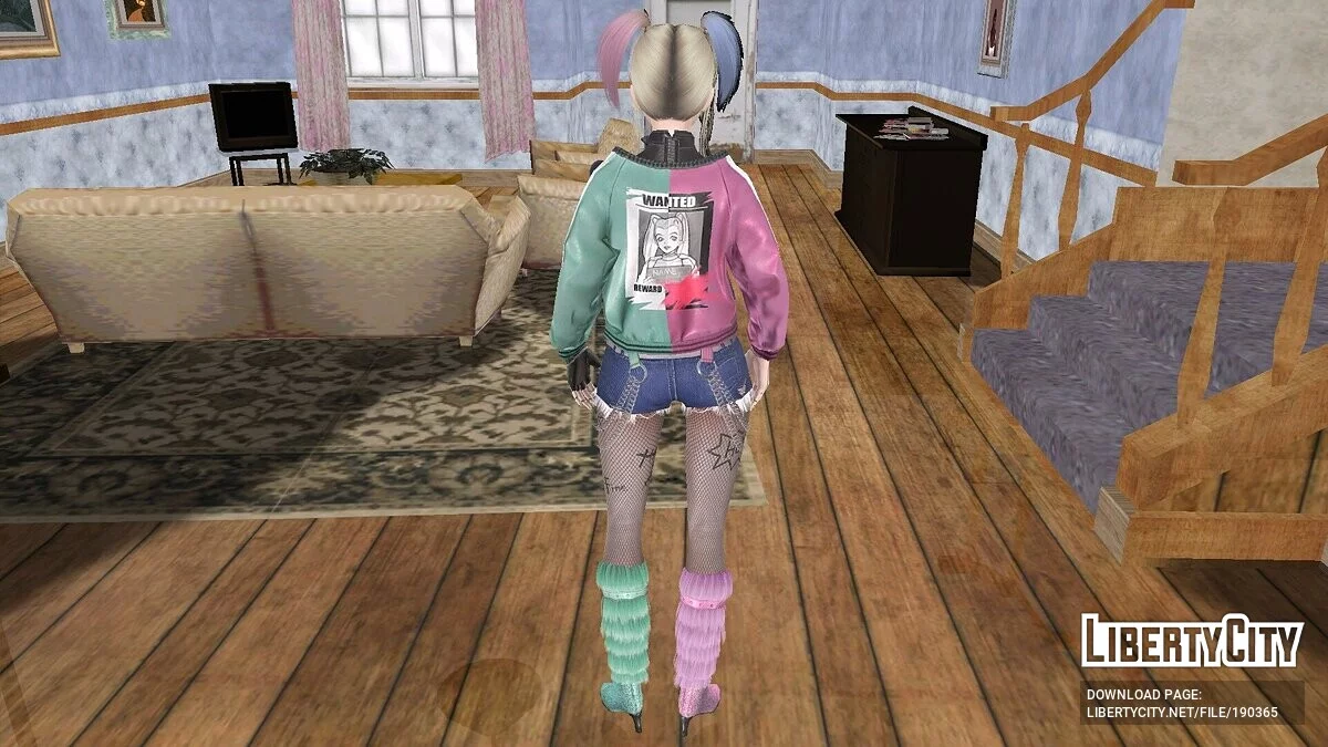 Zero (Clothes Party Hard) из Cyber Hunter / GTA San Andreas