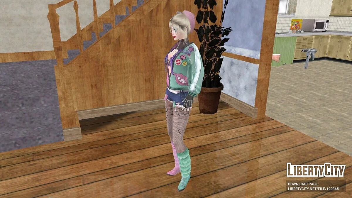 Zero (Clothes Party Hard) из Cyber Hunter / GTA San Andreas